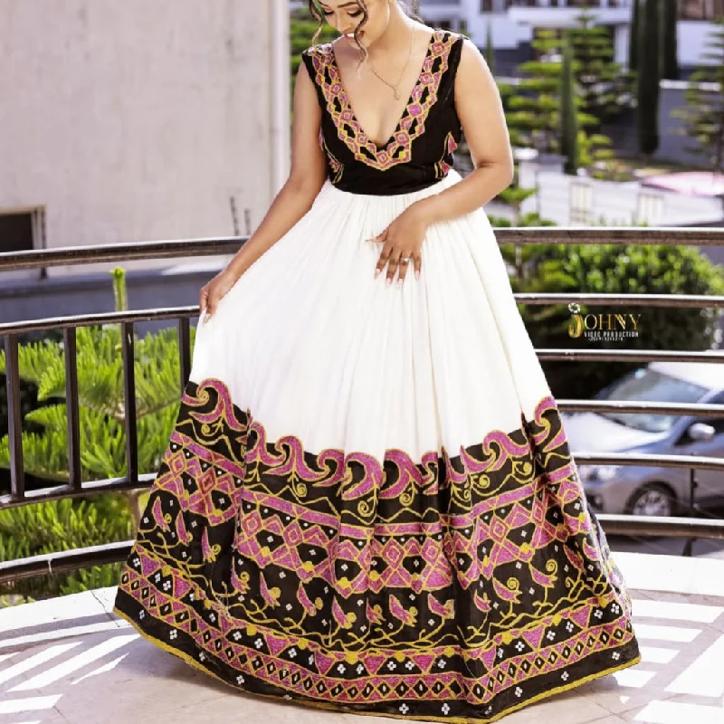 Shibaba Wedding Habesha Dress