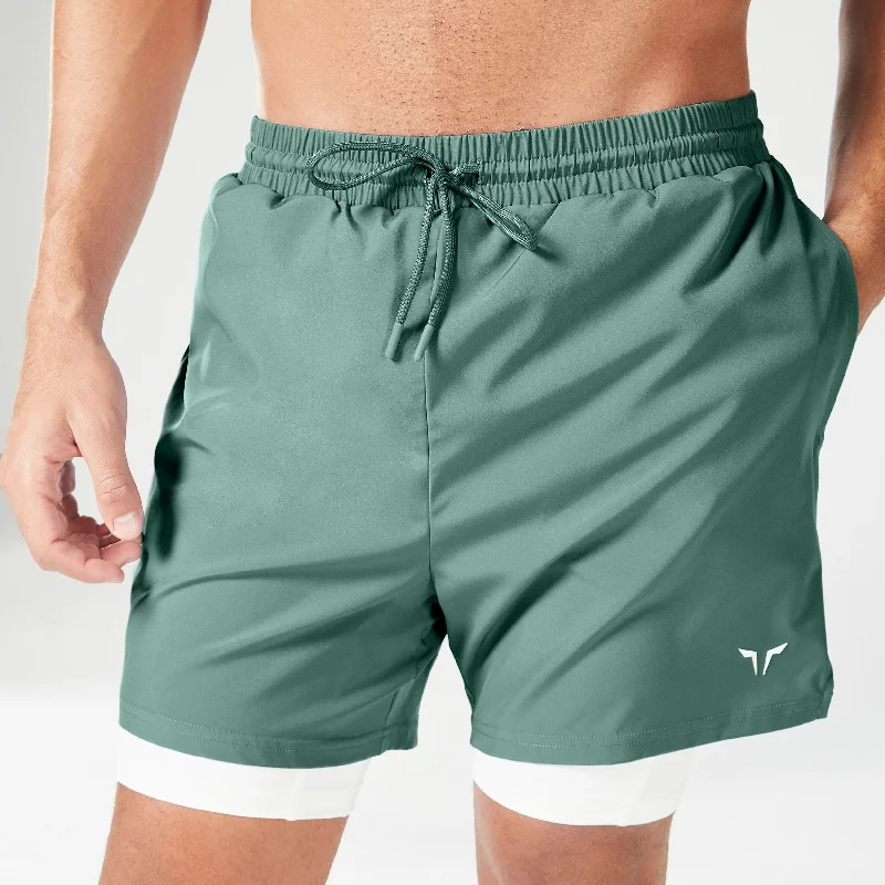 Essential 5"" 2-in-1 Shorts - Dark Forest