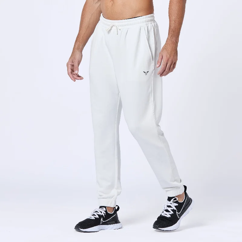 Essential Jogger Pants - Pearl White