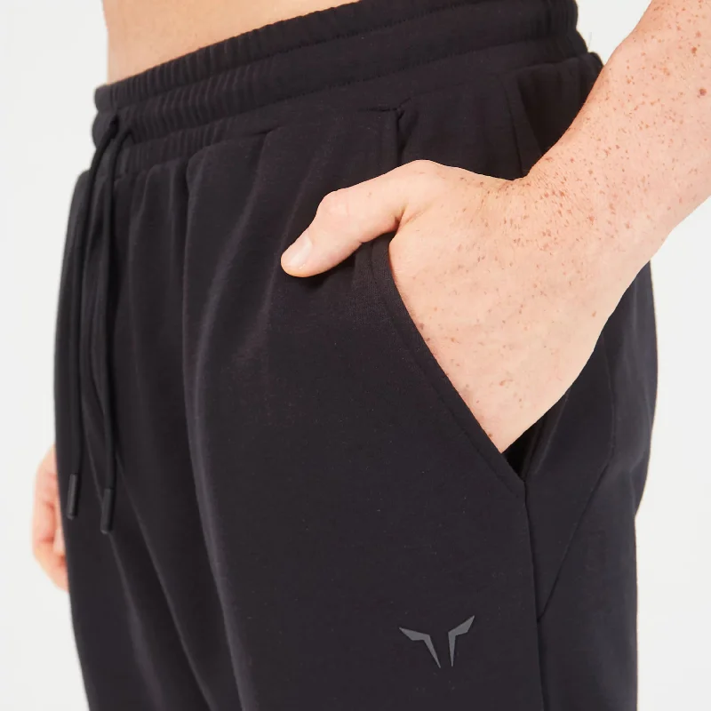 Essential Jogger Pants - Asphalt Logo Edition