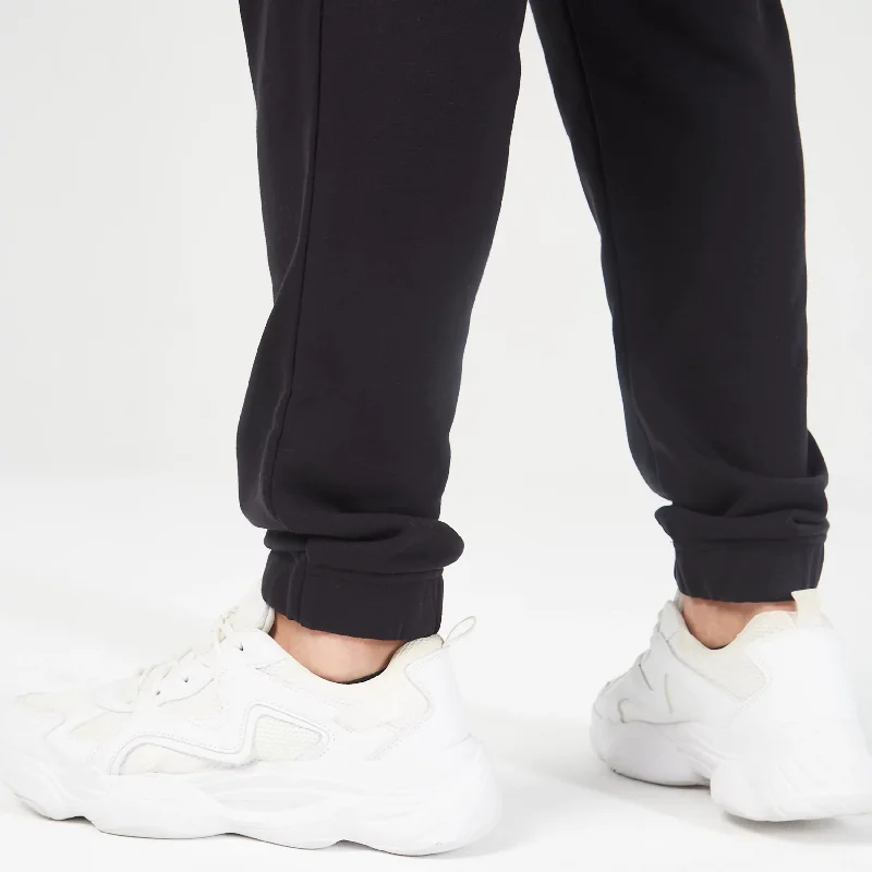 Essential Jogger Pants - Asphalt Logo Edition