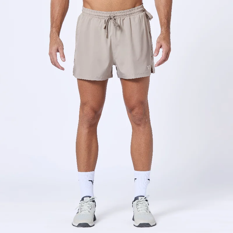 Essential Pro 3 Inch Shorts - Cobblestone