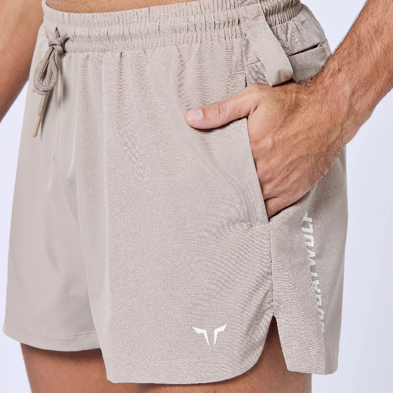 Essential Pro 3 Inch Shorts - Cobblestone