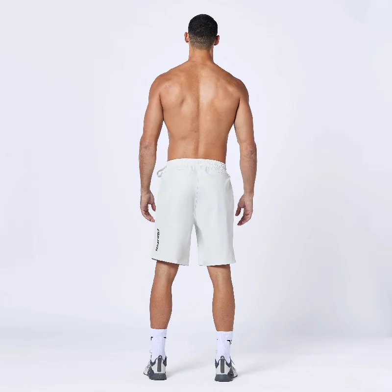 Essential Pro 9 Inch Shorts - Pearl White