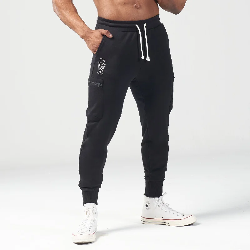 Golden Era Cargo Joggers - Black