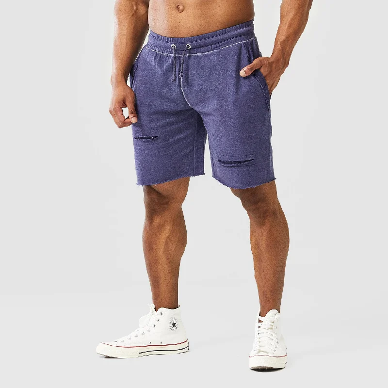 Golden Era Ripped Shorts - Patriot Blue