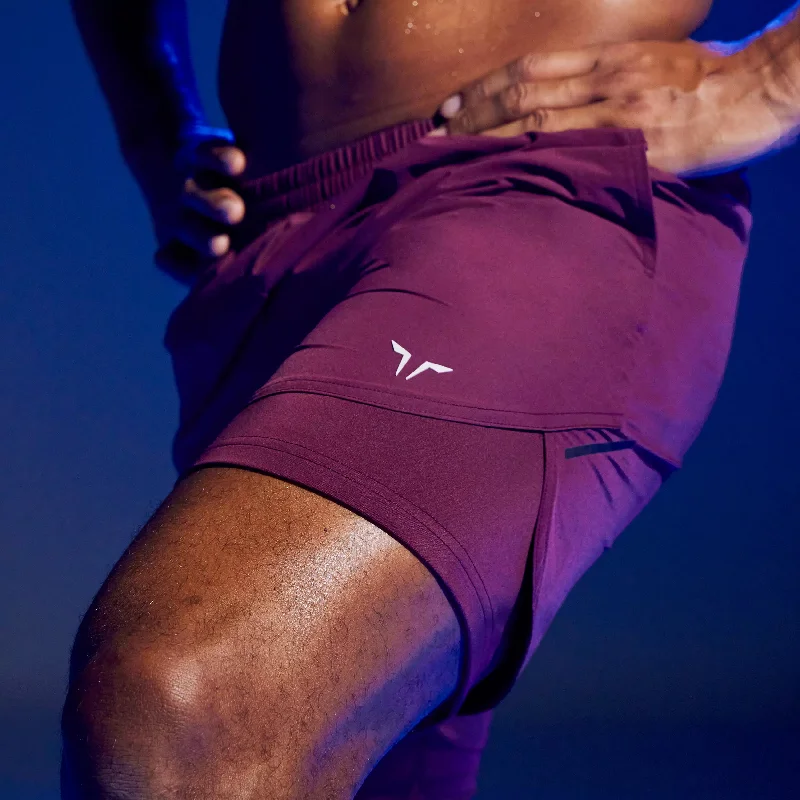 LAB360° TDry™ 2-in-1 Shorts - Grape