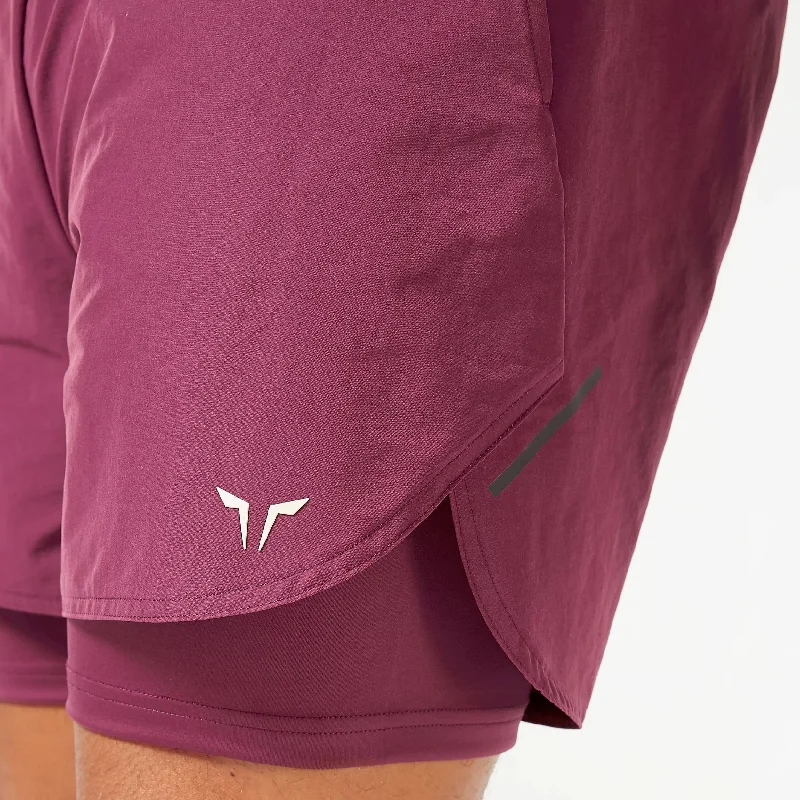 LAB360° TDry™ 2-in-1 Shorts - Grape