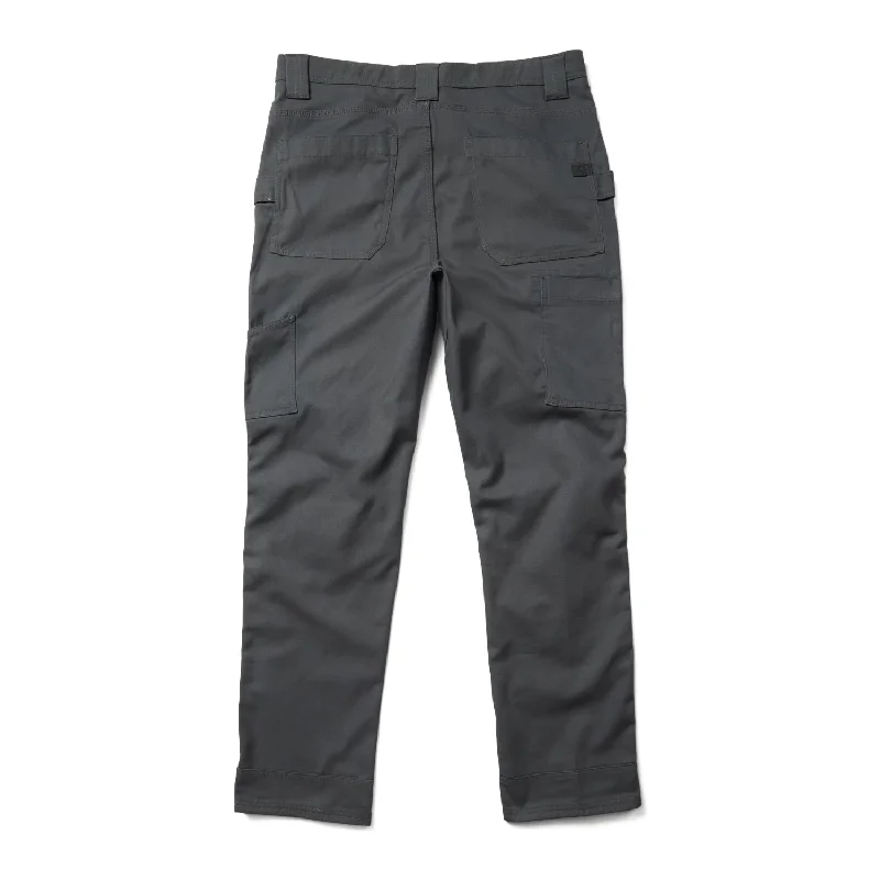 Wolverine Mens Guardian Work Black Cotton Blend Pants