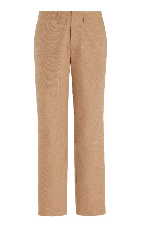 Rhys Pant in Camel Organic Cotton