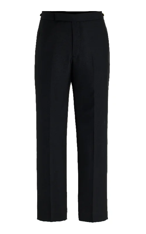 Sebastian Pant in Black Virgin Wool